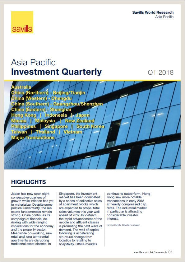 Asia Pacific Investment Quarterly | Q1 2018