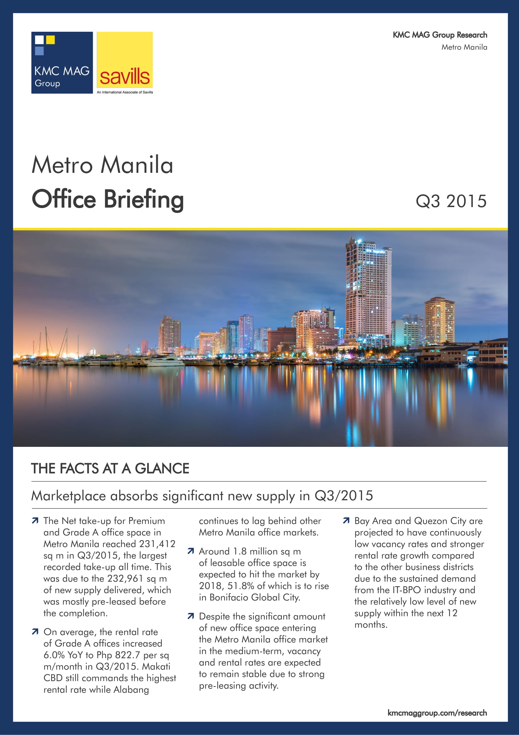 Metro Manila Office Briefing | Q3 2015