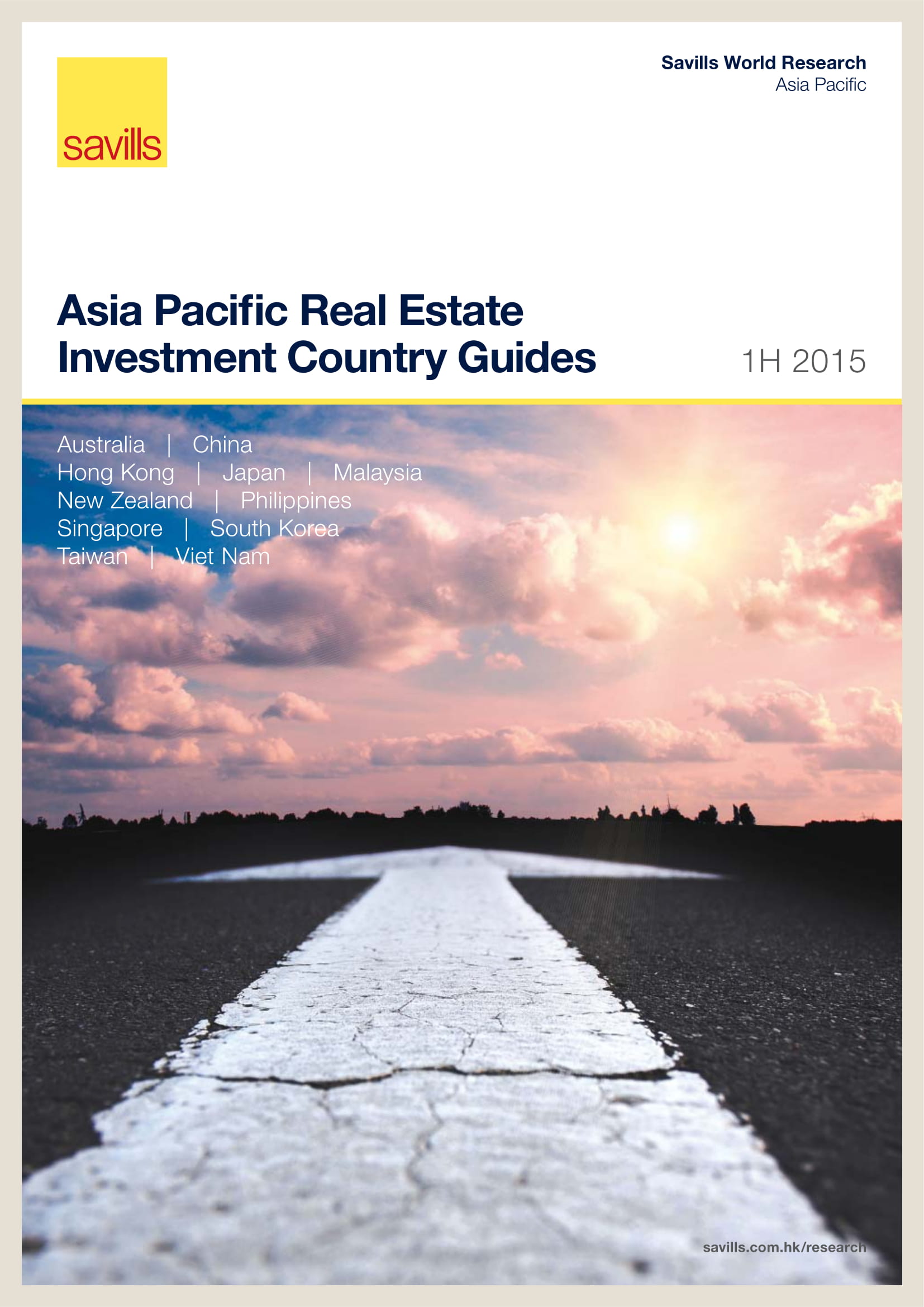 Asia Pacific Real Estate Investment Country Guides 1H 2015