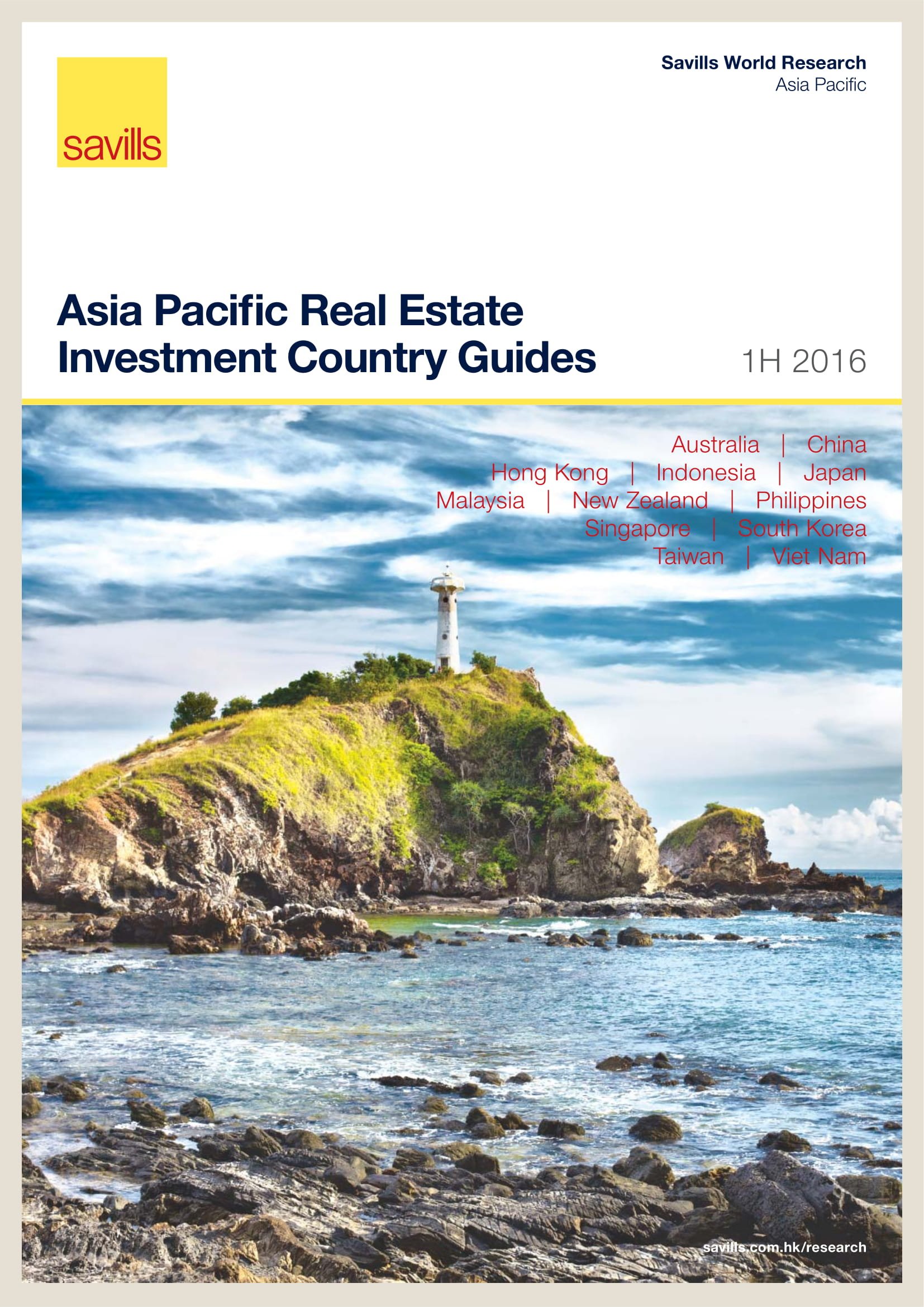 Asia Pacific Real Estate Investment Country Guides 1H 2016
